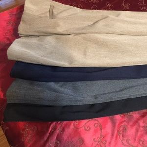 Bundle of 5 Pairs of Womens Talbot Slacks Size 16P